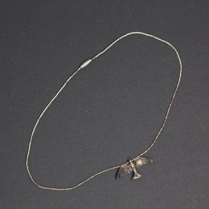 Dainty Silver Bird Necklace